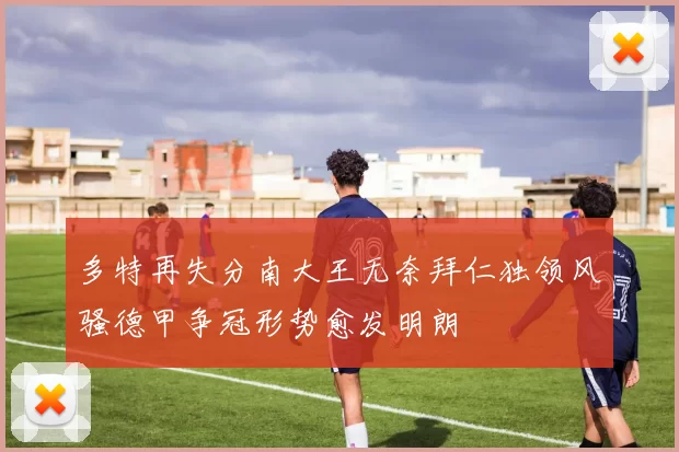多特再失分南大王无奈拜仁独领风骚德甲争冠形势愈发明朗